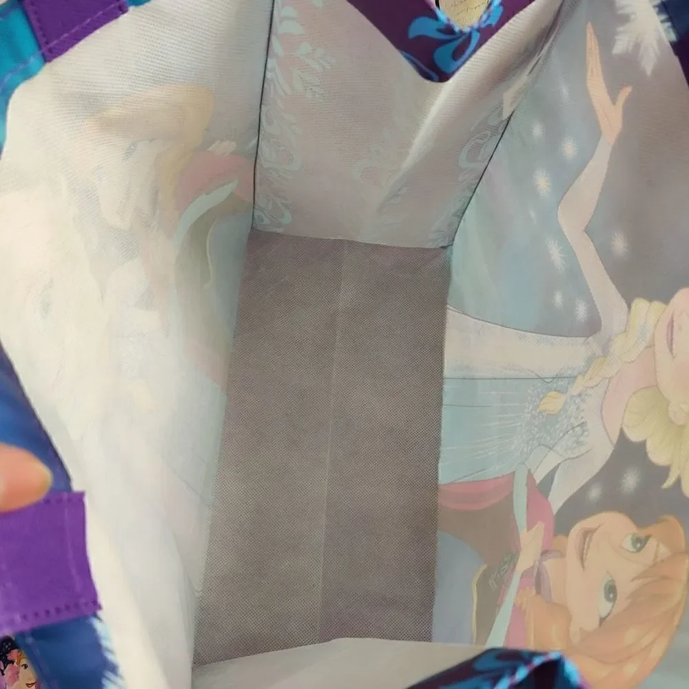 Disney Princess flip flop & reusable bag set